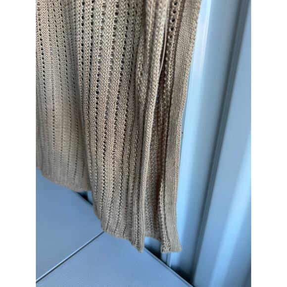 Ralph Lauren Crochet Knit skirt Side Slit NWT M - Picture 7 of 8